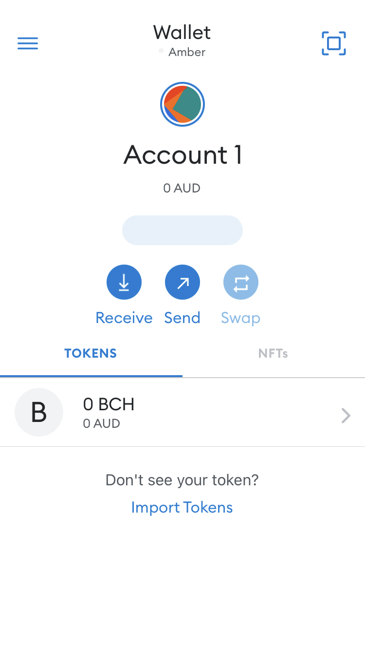 Wallet Screen