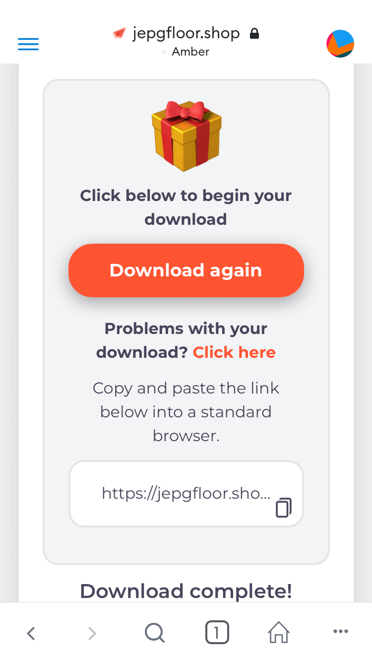 Download Problems Explanation